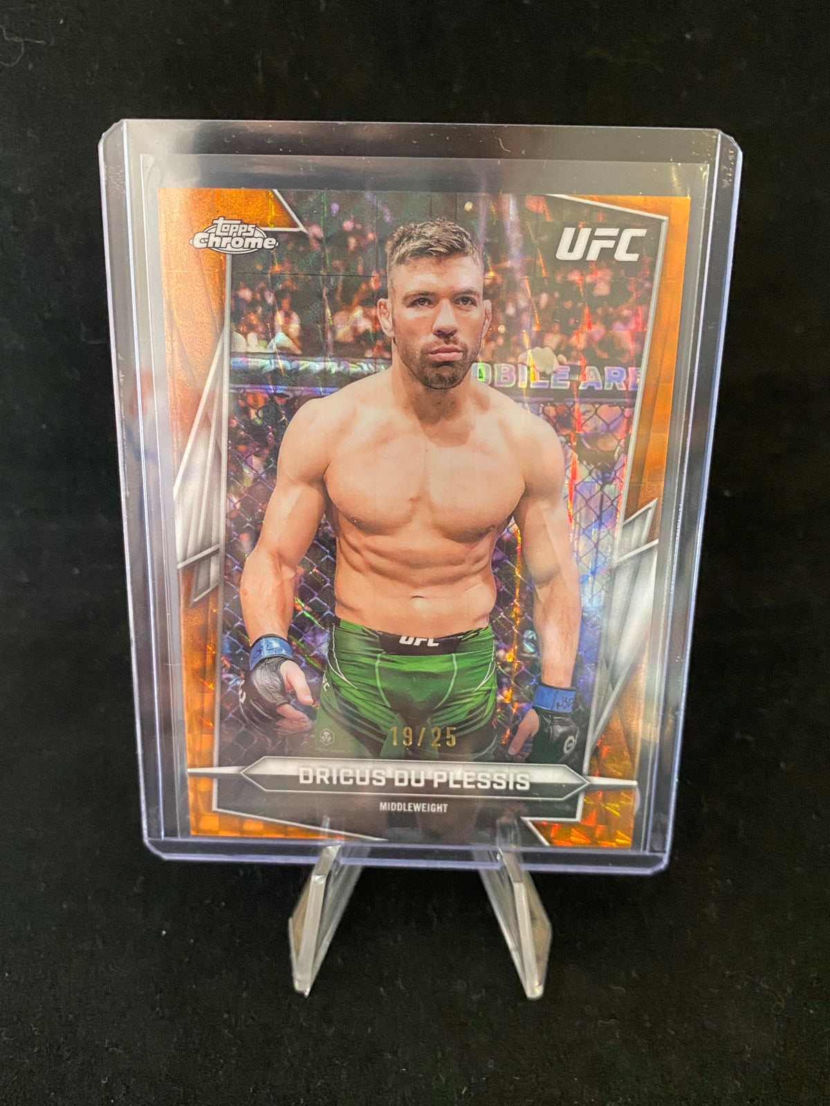 Topps UFC Chrome 2026 - Dricus Du Plessis - 19/25 - 10