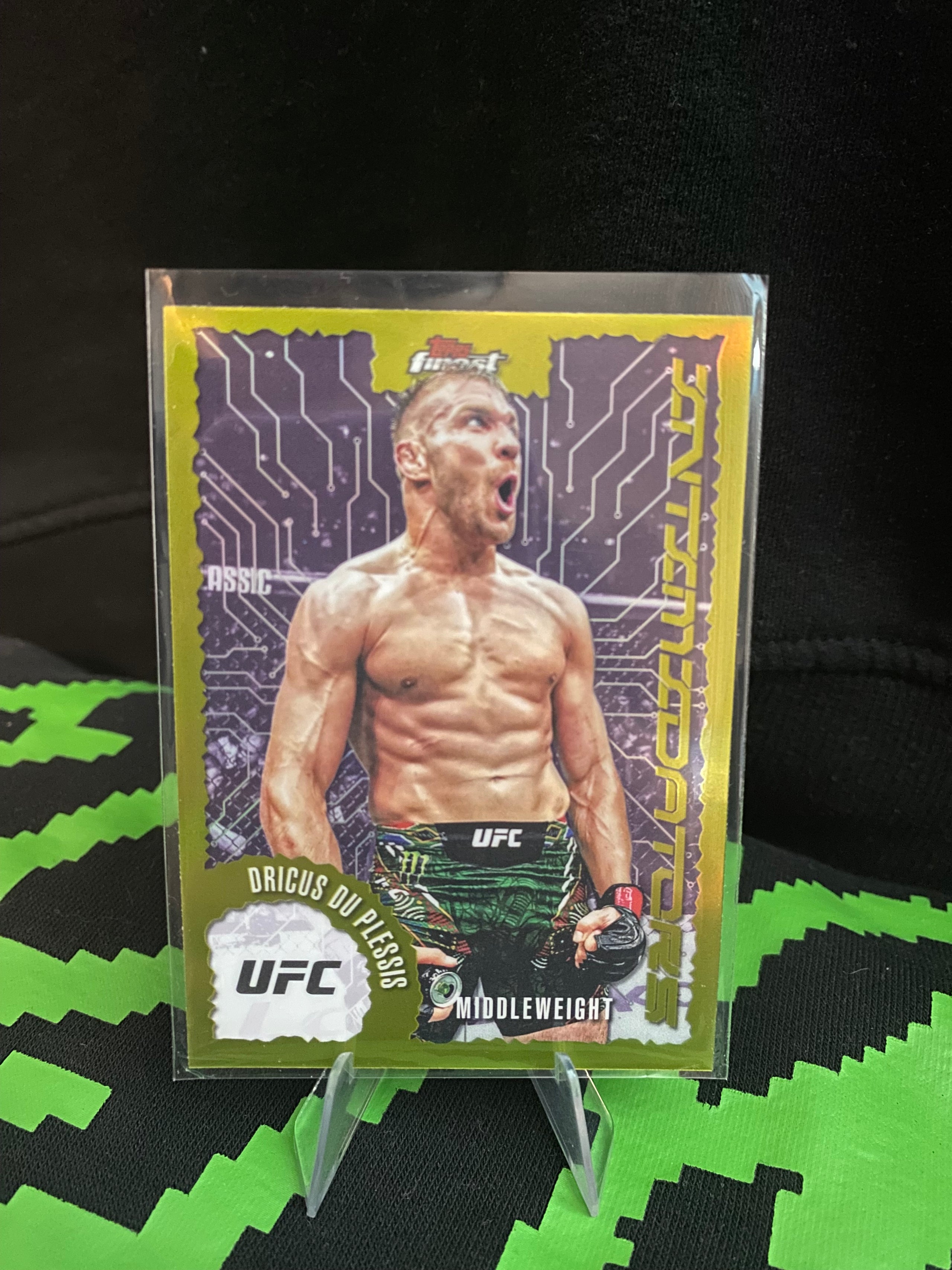 Topps UFC Finest 2025 - Dricus Du Plessis Intimdators