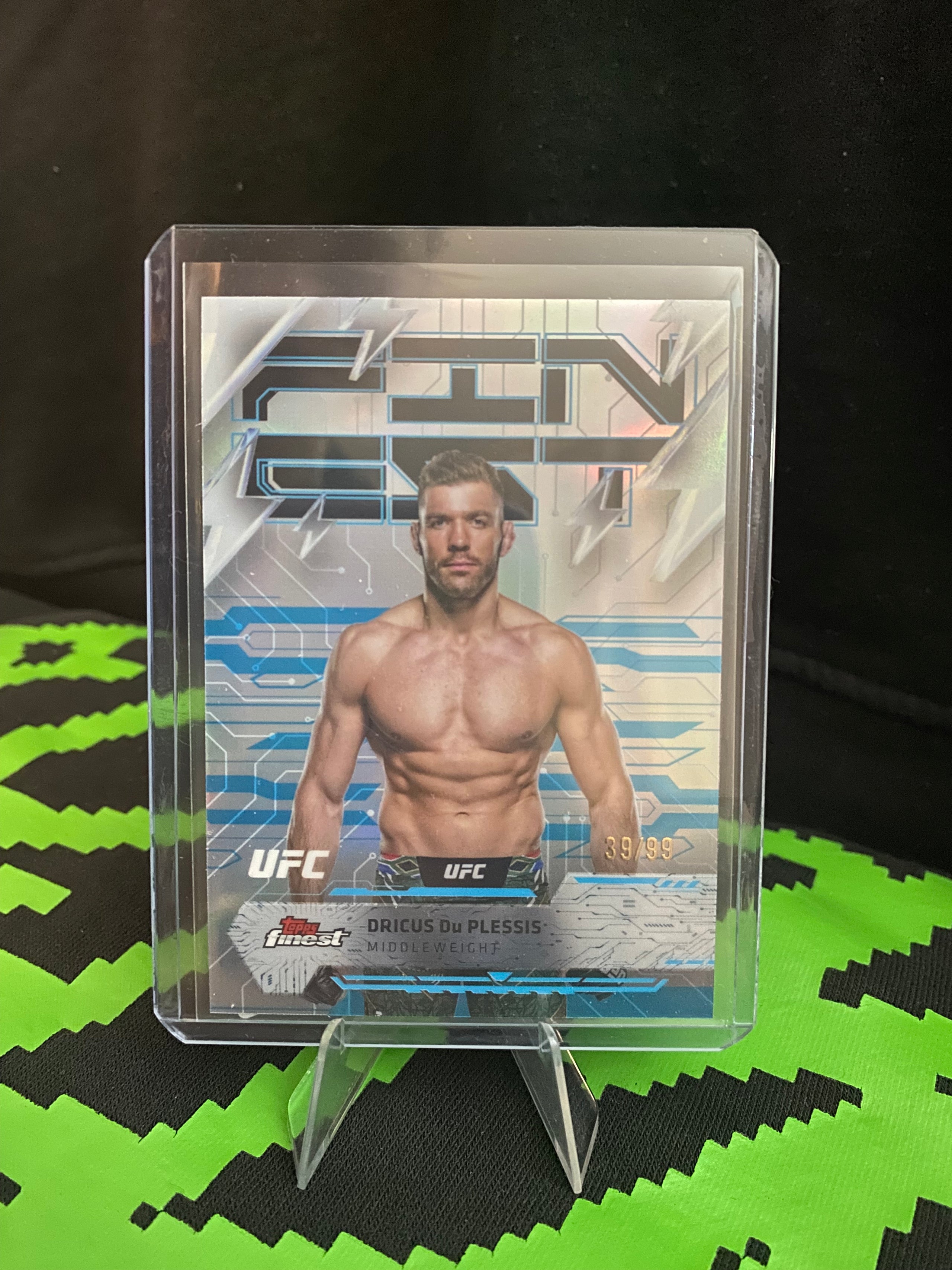Topps UFC Finest 2025 - Dricus Du Plessis - 39/99 -276 - Rare