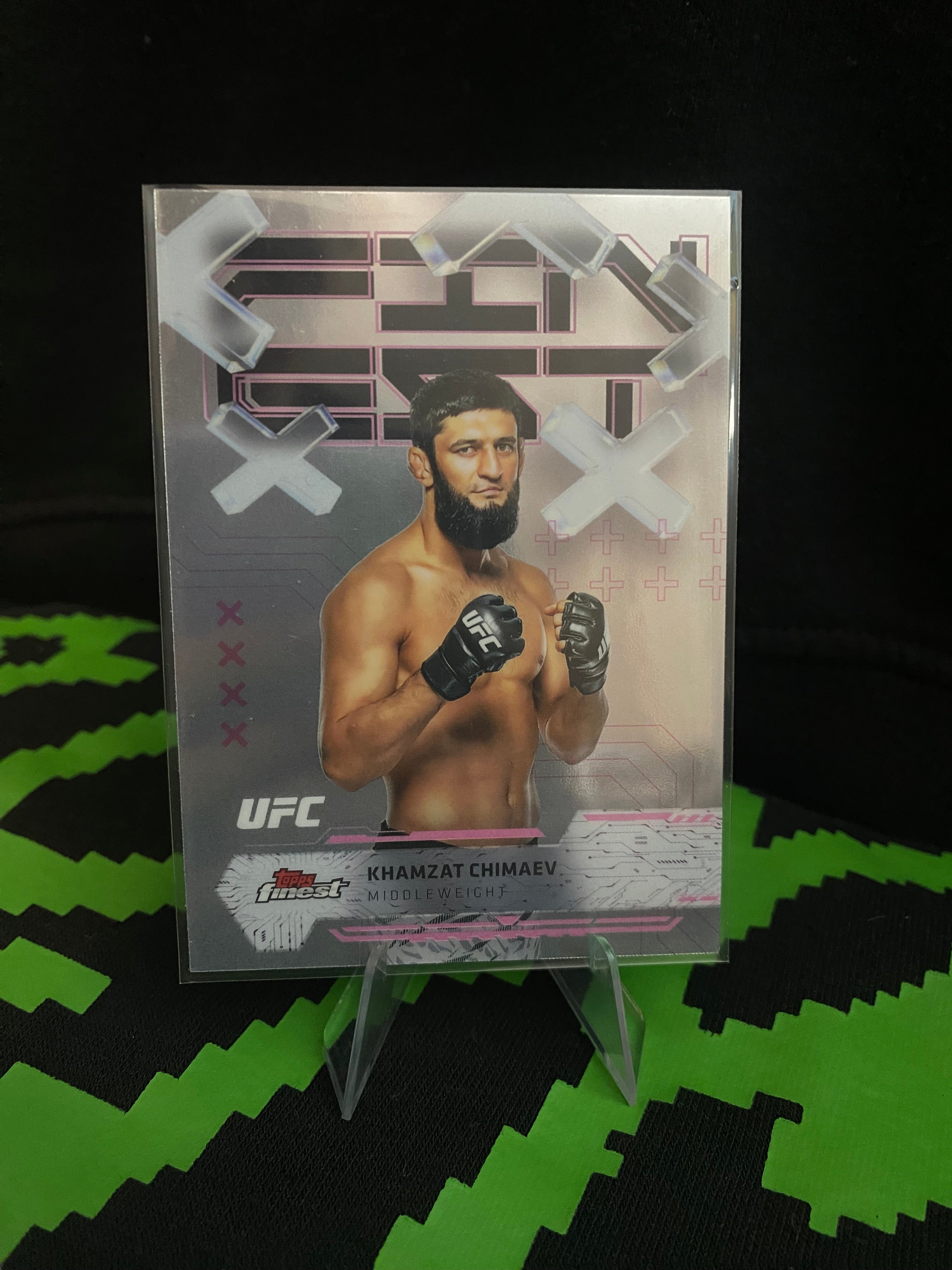 Topps UFC Finest 2025 - Khamzat Chimaev - 24 - Common 