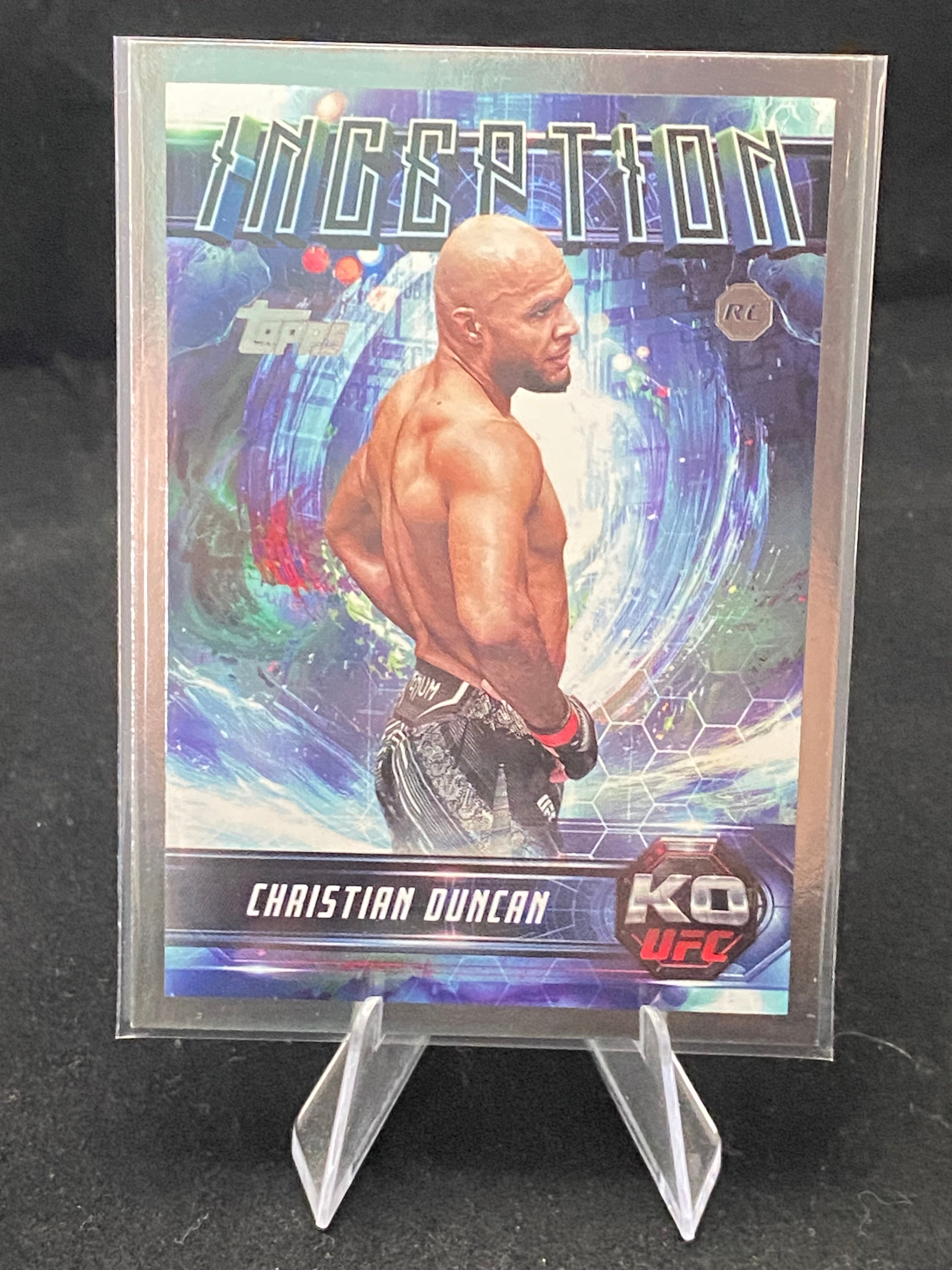 Topps UFC KQ 2025 - Christian Duncan - Inception - RC- Rookie Card - IN-76