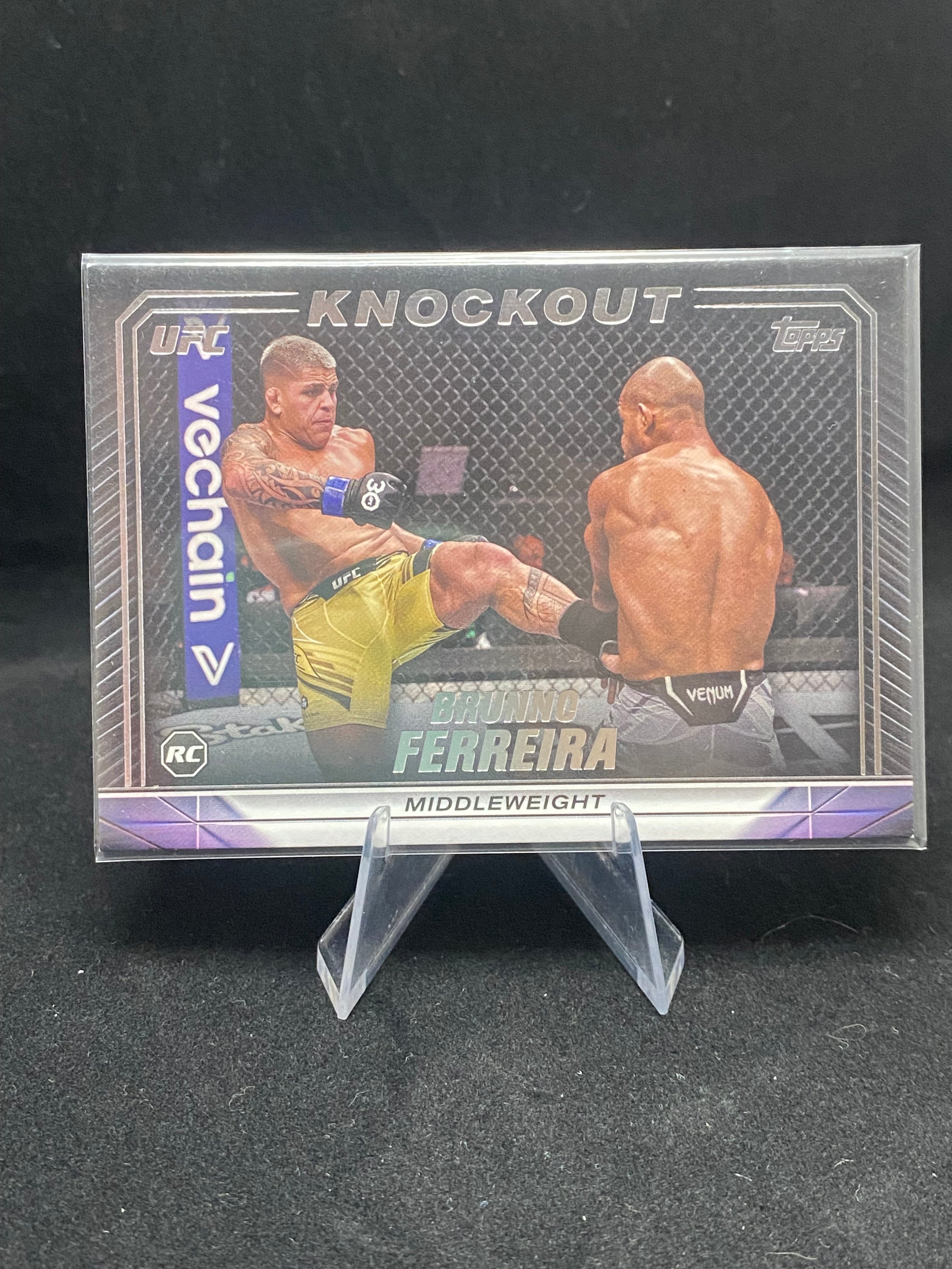 Topps UFC Knockout 2024 - Brunno Ferreira - RC - Rookie Card - 77
