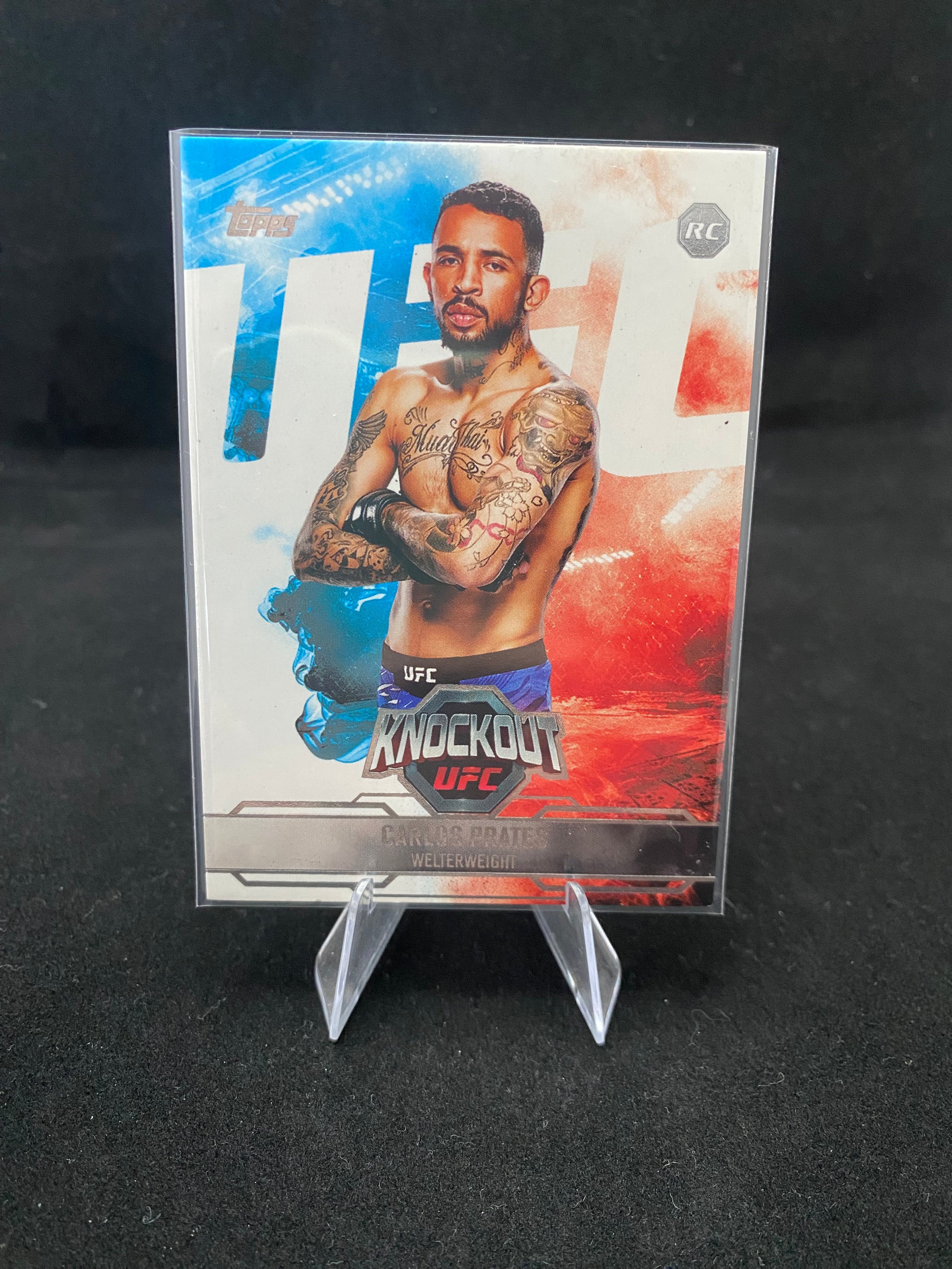 Topps UFC Knockout 2025 - Carlos Prates - RC - Rookie Card - 41