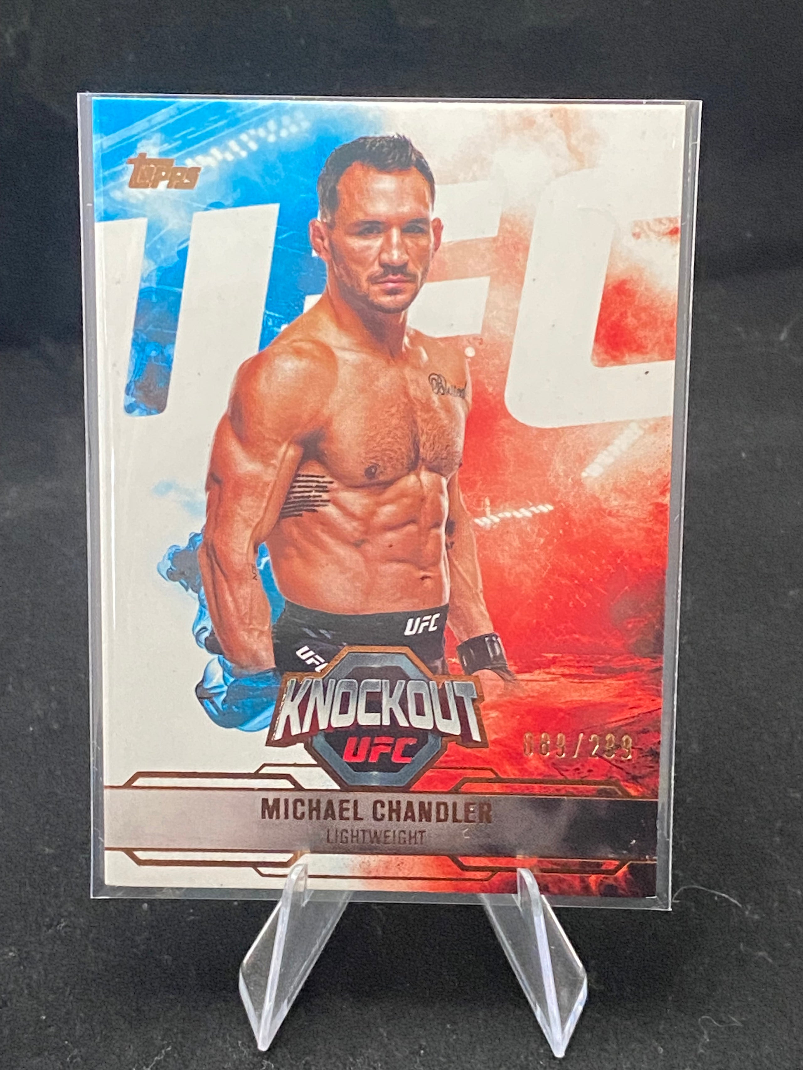 Topps UFC Knockout 2025 - Michael Chandler -  089/299 - 59