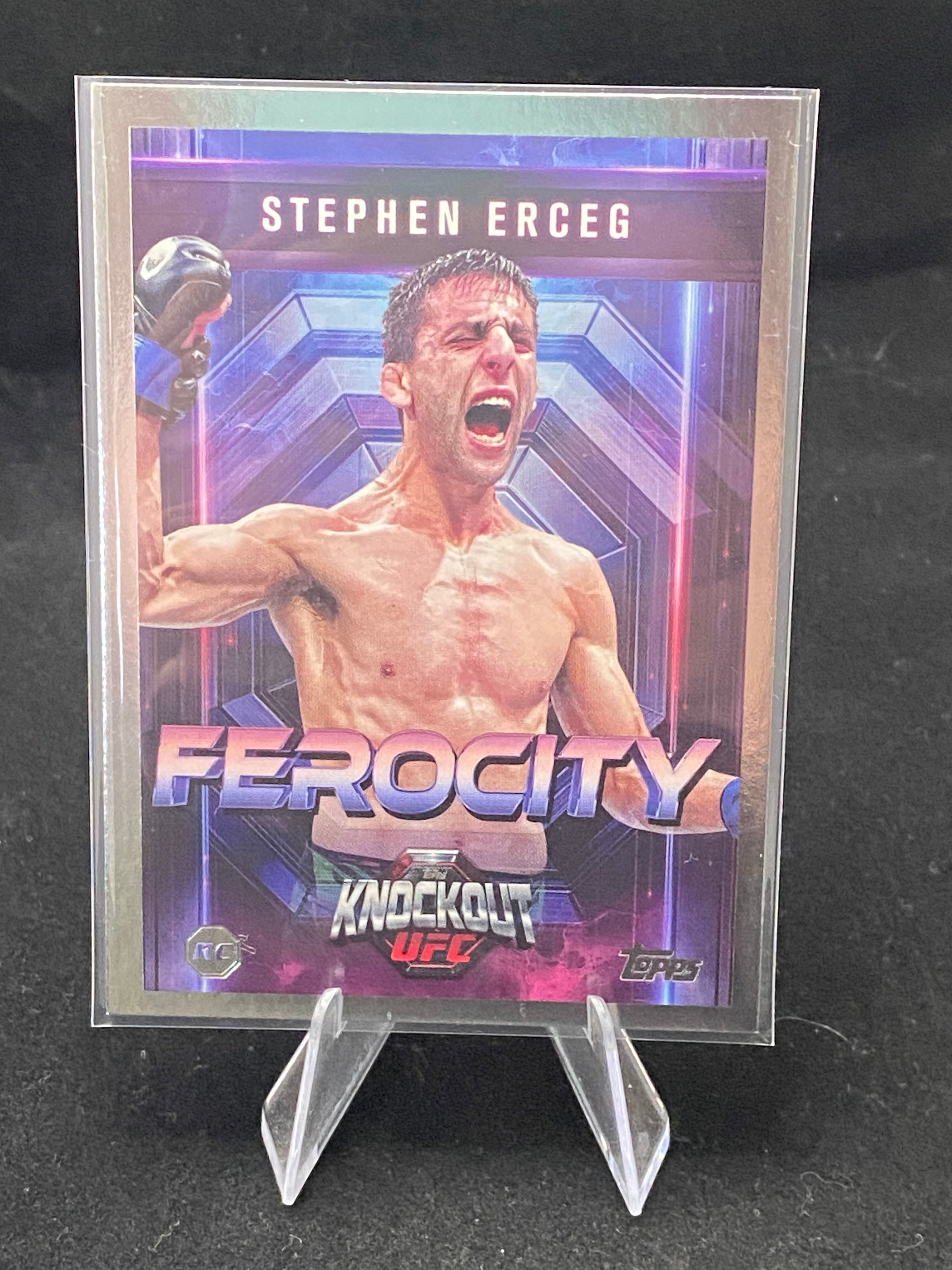 Topps UFC Knockout 2025 - Stephen Erceg - Ferocity - FE-12