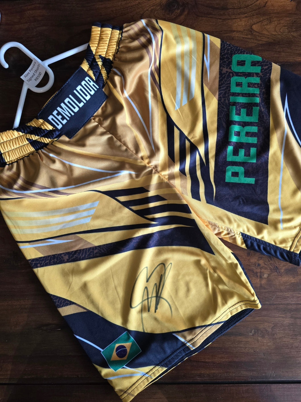 UFC Official - Alex Pereira Signed Shorts - Certified
