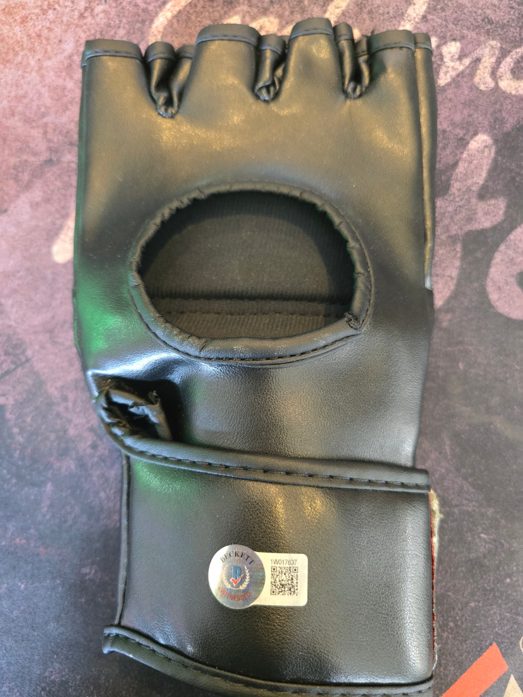 UFC Official - Bo Nickal - Signed Glove - Beckett Certified