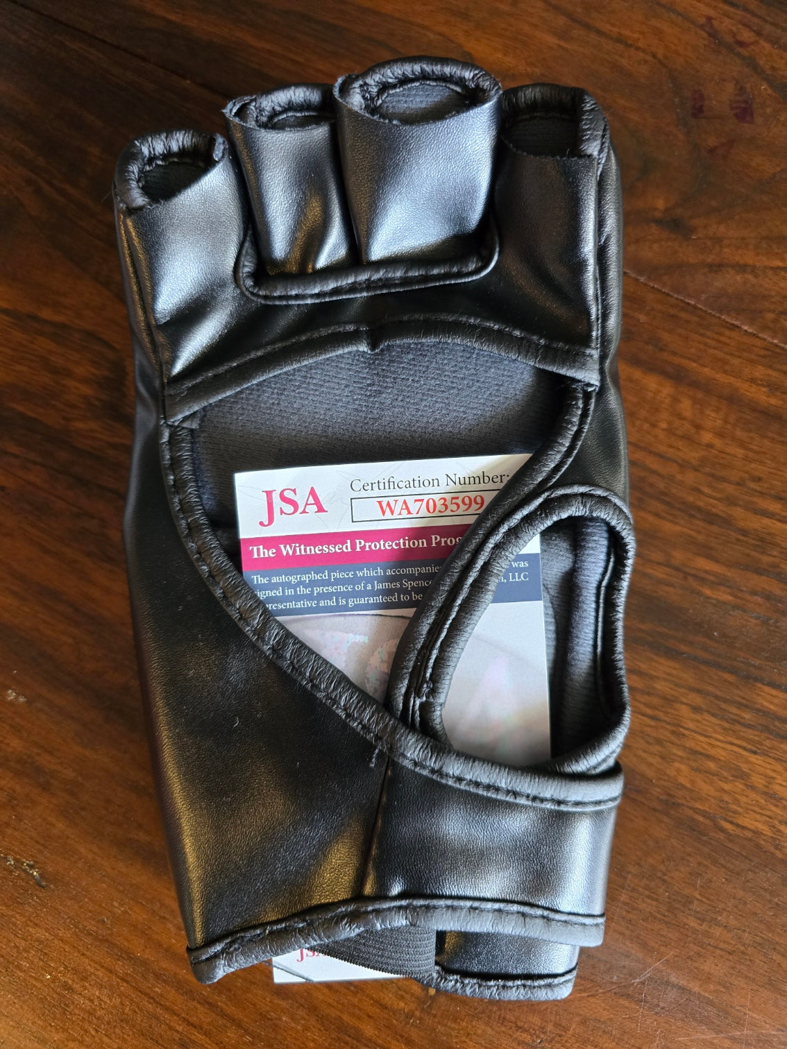 UFC Official - Bobby Green - Signed Glove - Certified