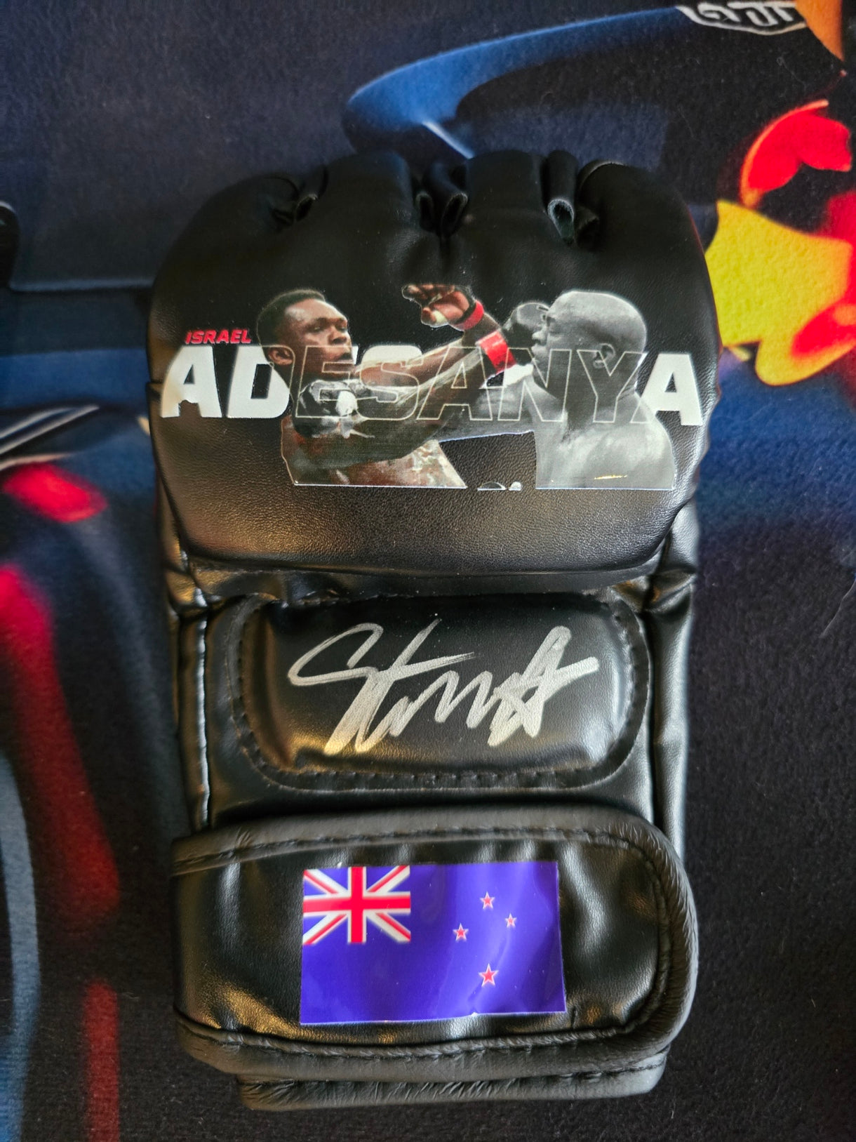 UFC Official - Israel Adesanya - Signed Glove - Beckett Certified