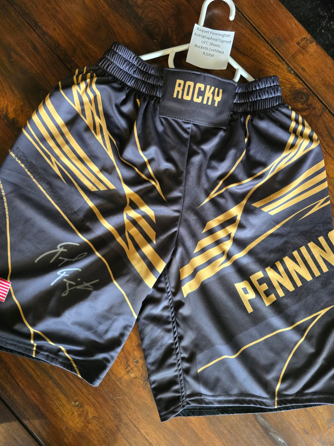 UFC Official - Raquel Penninton Signed Shorts - Certified