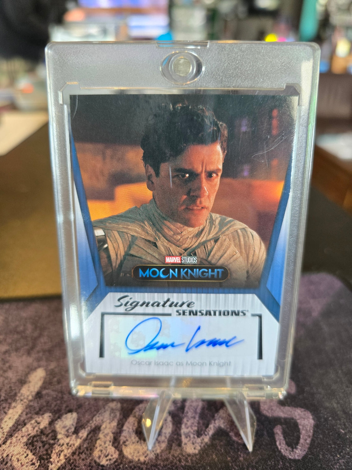 Upper Deck 2024 Marvel - Moon Knight - Oscar Isaac - Signature Sensations - Auto