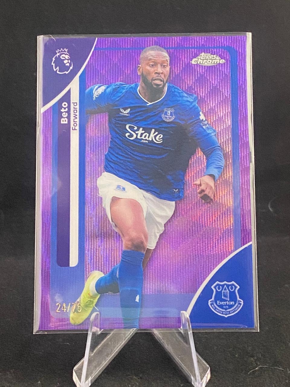 Topps Chrome Premier League 2026 - Beto -24/75 -90